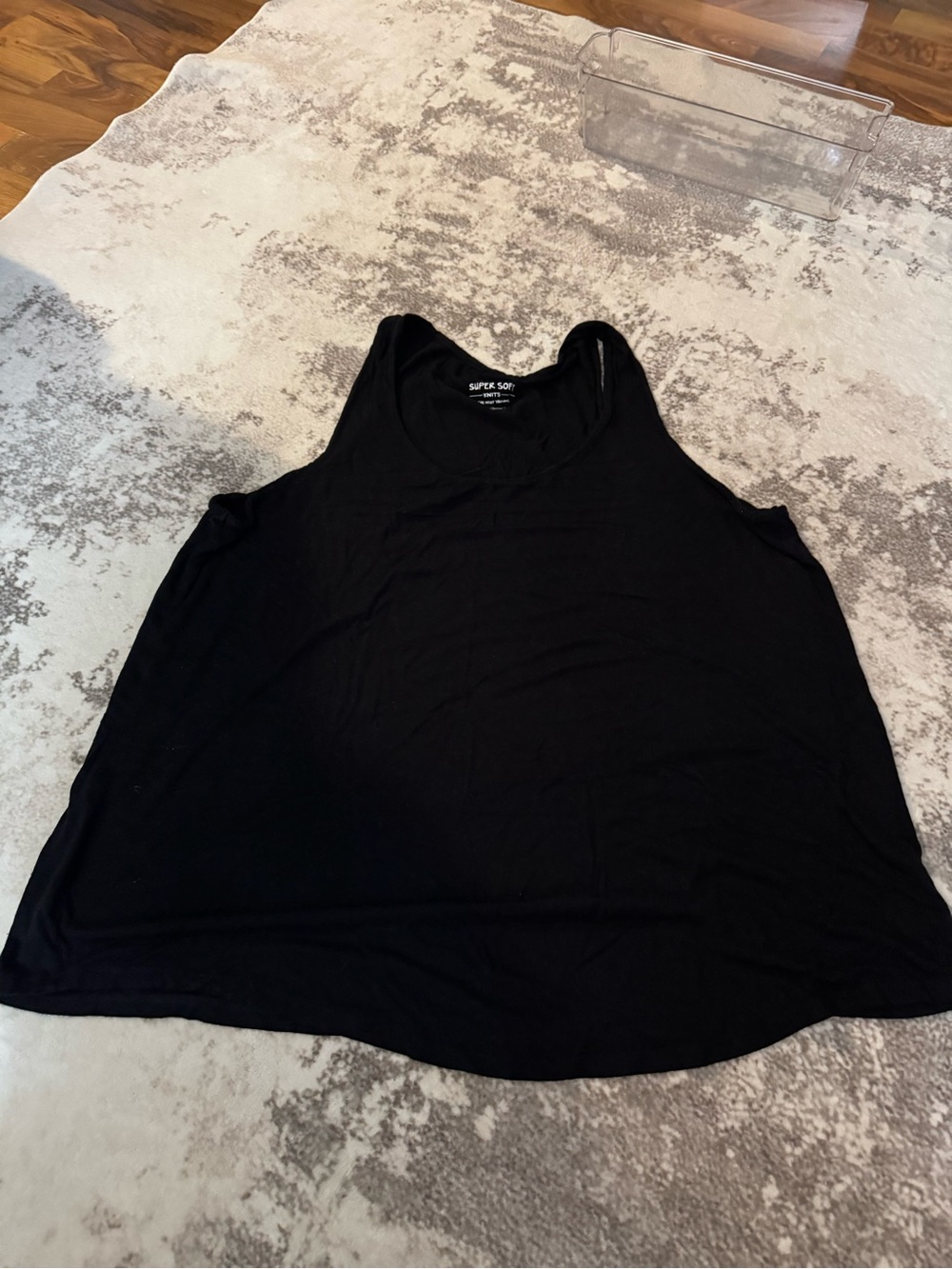 Super Soft Sleeveless Black Women’s Tank Top Torrid size 4